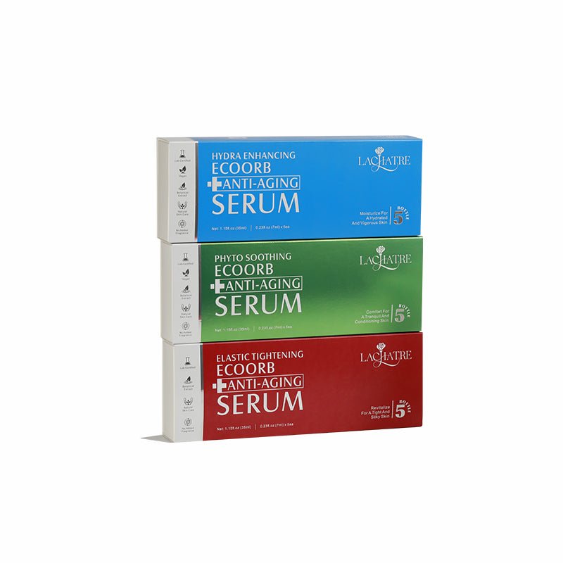 Blue - Green - Red EcoOrb anti - aging serum|Repair Power Bundle - LACHATRE