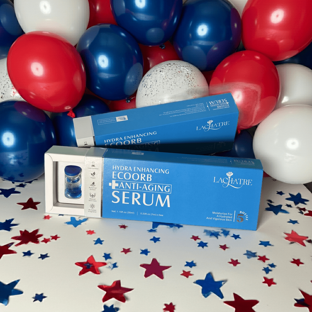 Blue Hydra Enhancing EcoOrb Anti - aging Serum | ClairSheild® NMST Tech | For All Skin Types - LACHATREAnti - aging Serum