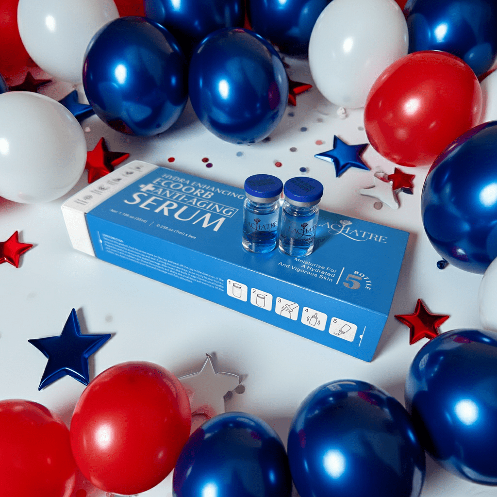 Blue Hydra Enhancing EcoOrb Anti - aging Serum | ClairSheild® NMST Tech | For All Skin Types - LACHATREAnti - aging Serum