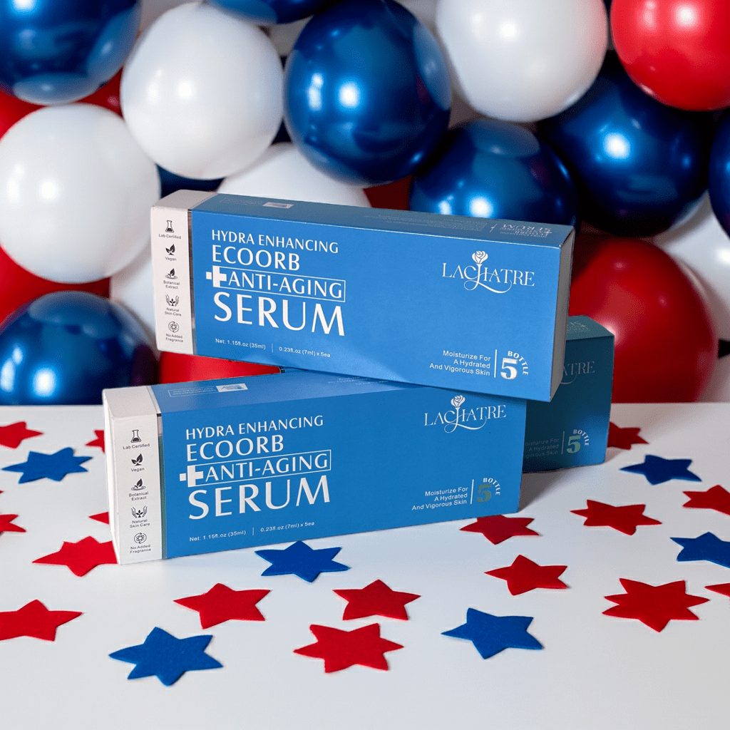 Blue Hydra Enhancing EcoOrb Anti - aging Serum | ClairSheild® NMST Tech | For All Skin Types - LACHATREAnti - aging Serum