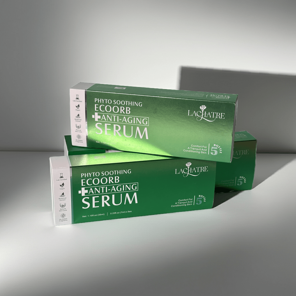 Green Phyto Soothing EcoOrb Anti - aging Serum | ClairSheild® NMST Tech | For Sensitive & Acne - Prone Skin - LACHATREAnti - aging Serum