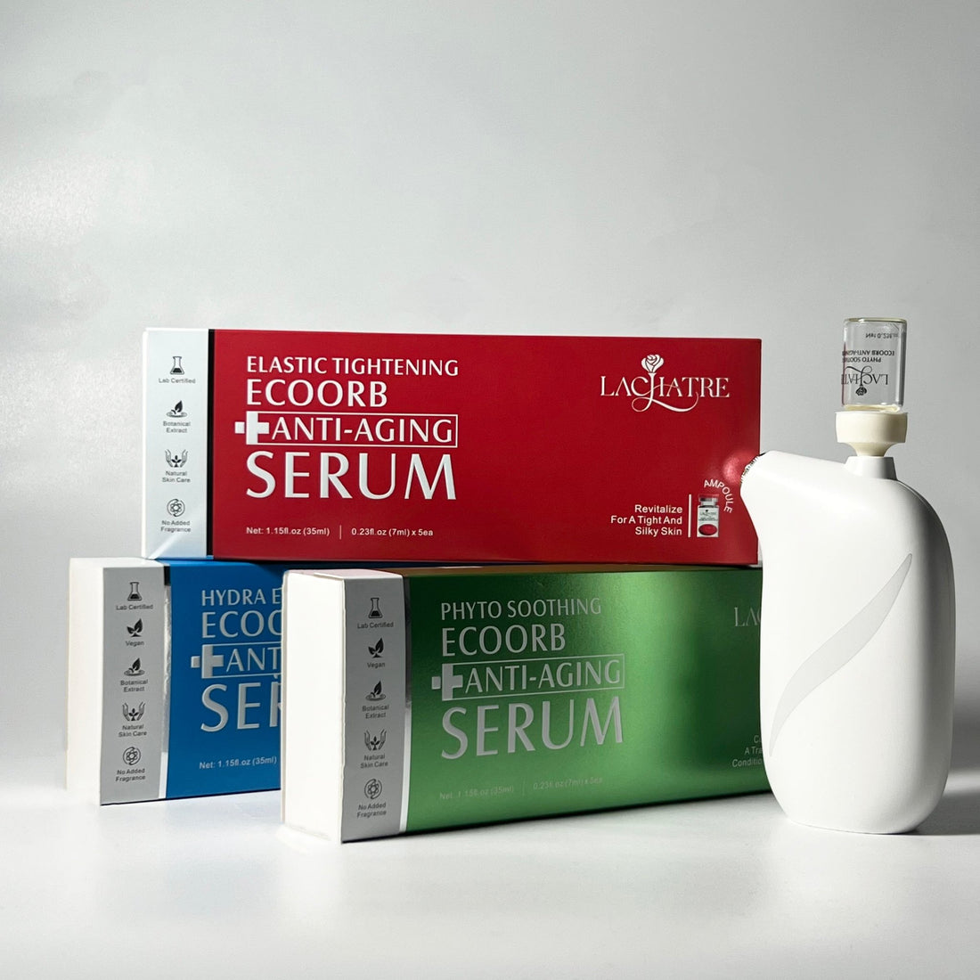 Home Spa Delux Set | ClairSheild® NMST Tech | 3X Serum Absorption Booster | For All Skin Types - LACHATREAnti - aging Serum & Skincare Tools