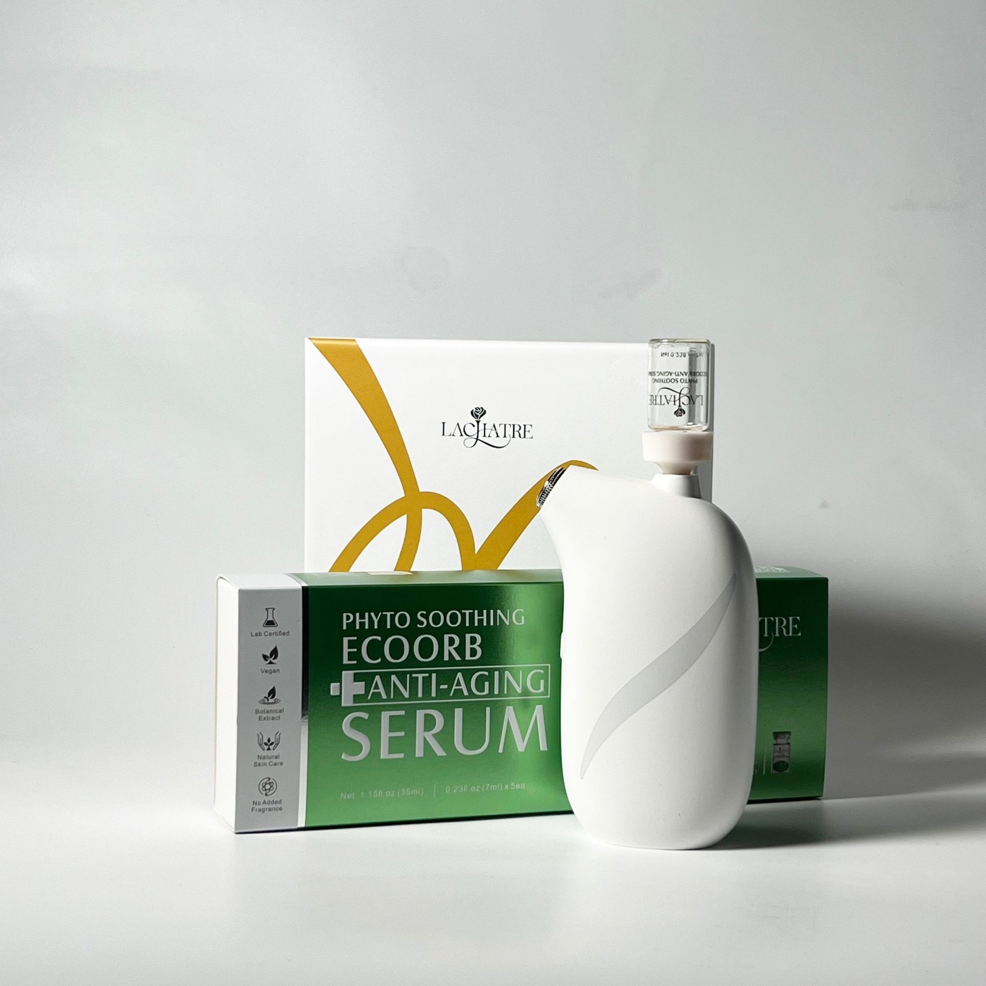 Home Spa Signature Set | ClairSheild® NMST | 3X Serum Absorption Booster | For All Skin Types - LACHATREAnti - aging Serum & Skincare Tools