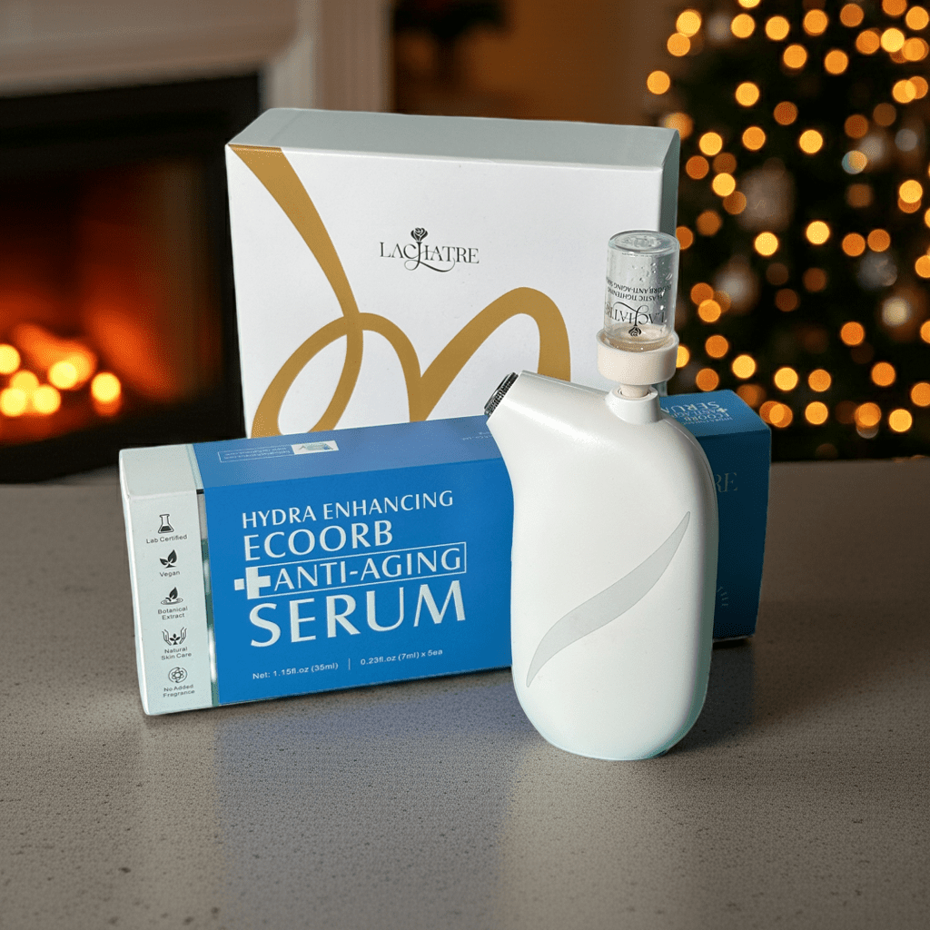 Home Spa Signature Set | ClairSheild® NMST Tech | 3X Serum Absorption Booster | For All Skin Types - LACHATREAnti - aging Serum & Skincare Tools