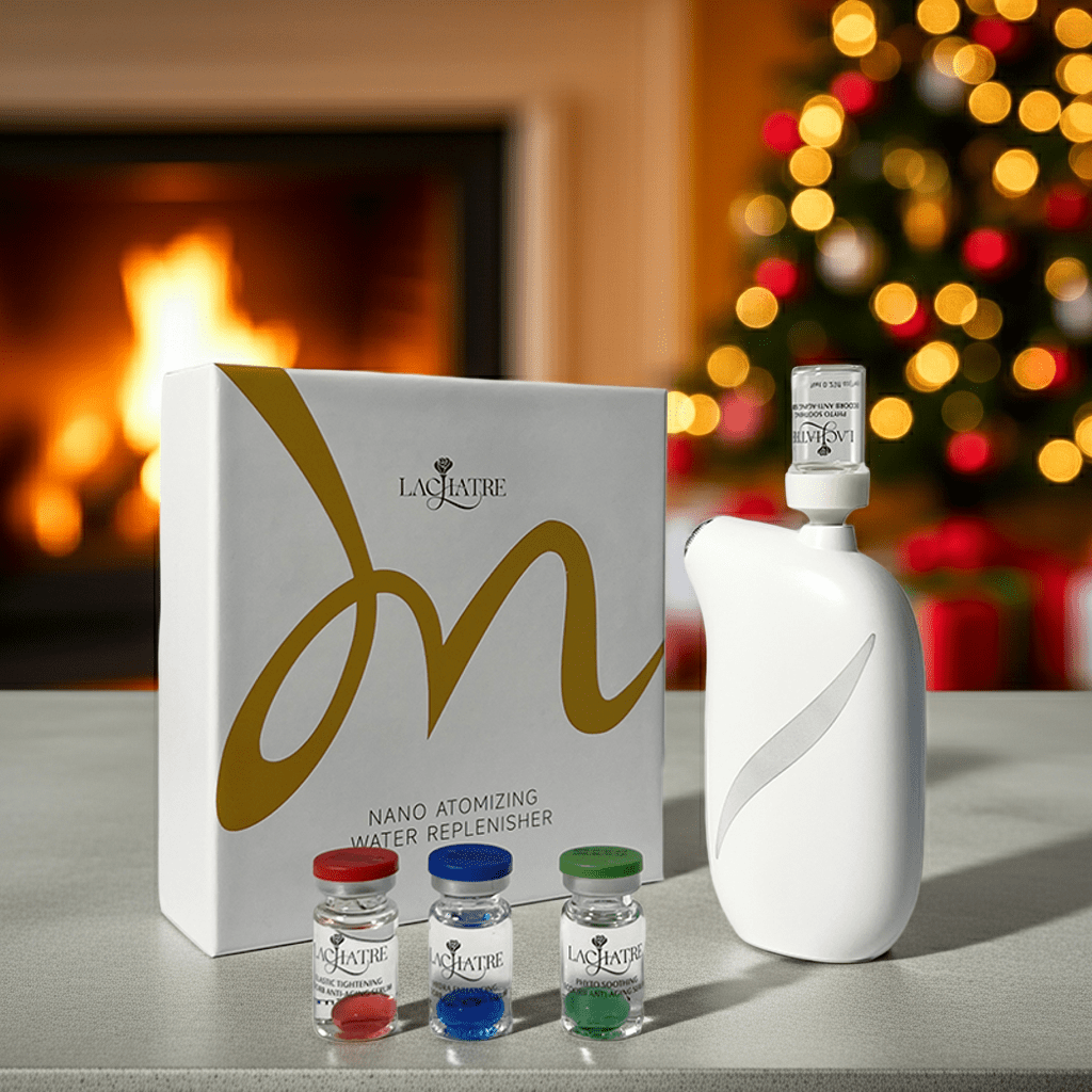 Home Spa Signature Set | ClairSheild® NMST Tech | 3X Serum Absorption Booster | For All Skin Types - LACHATREAnti - aging Serum & Skincare Tools