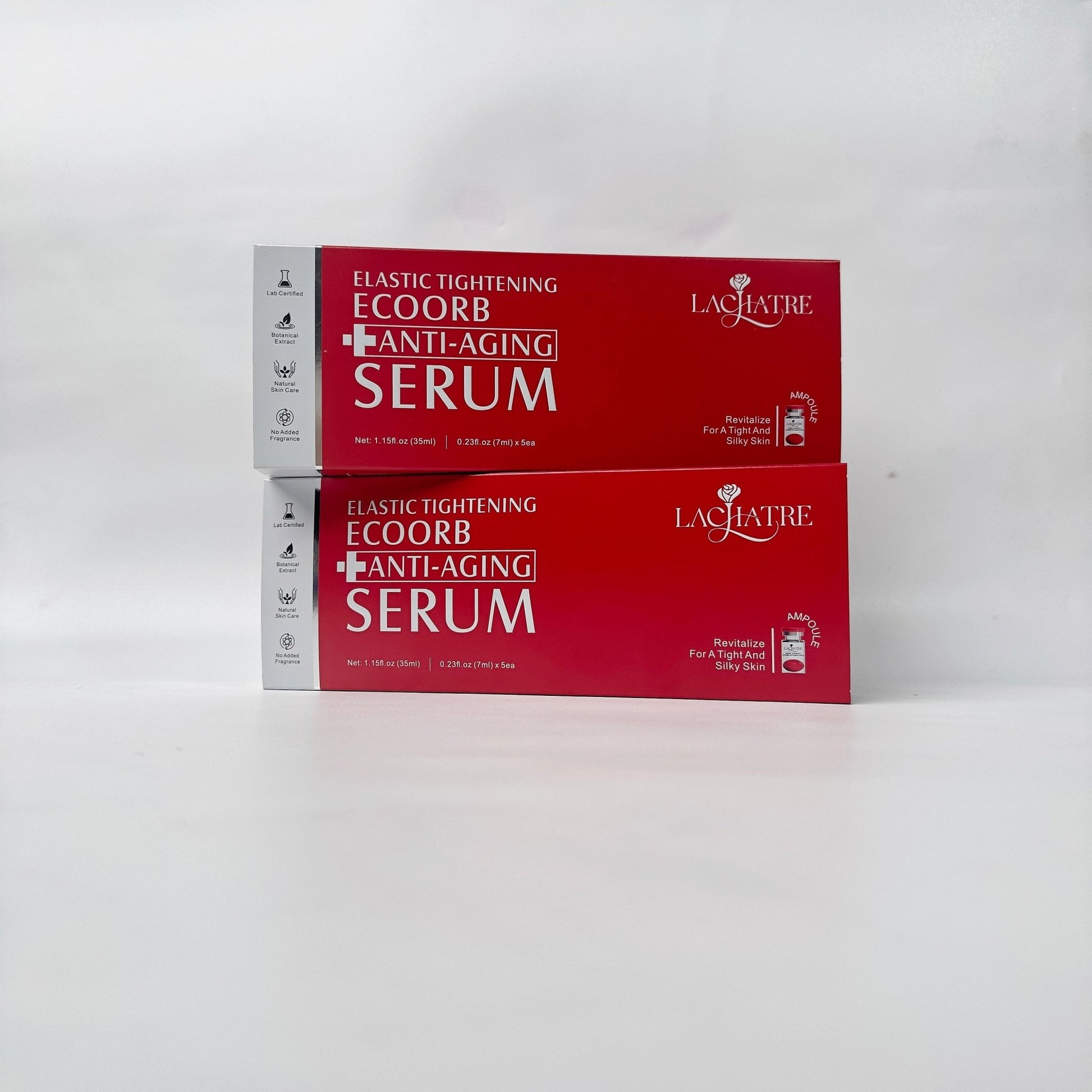 Red Elastic Tightening EcoOrb Anti - aging Serum | ClairSheild® NMST | For Mature Skin - LACHATREAnti - aging Serum