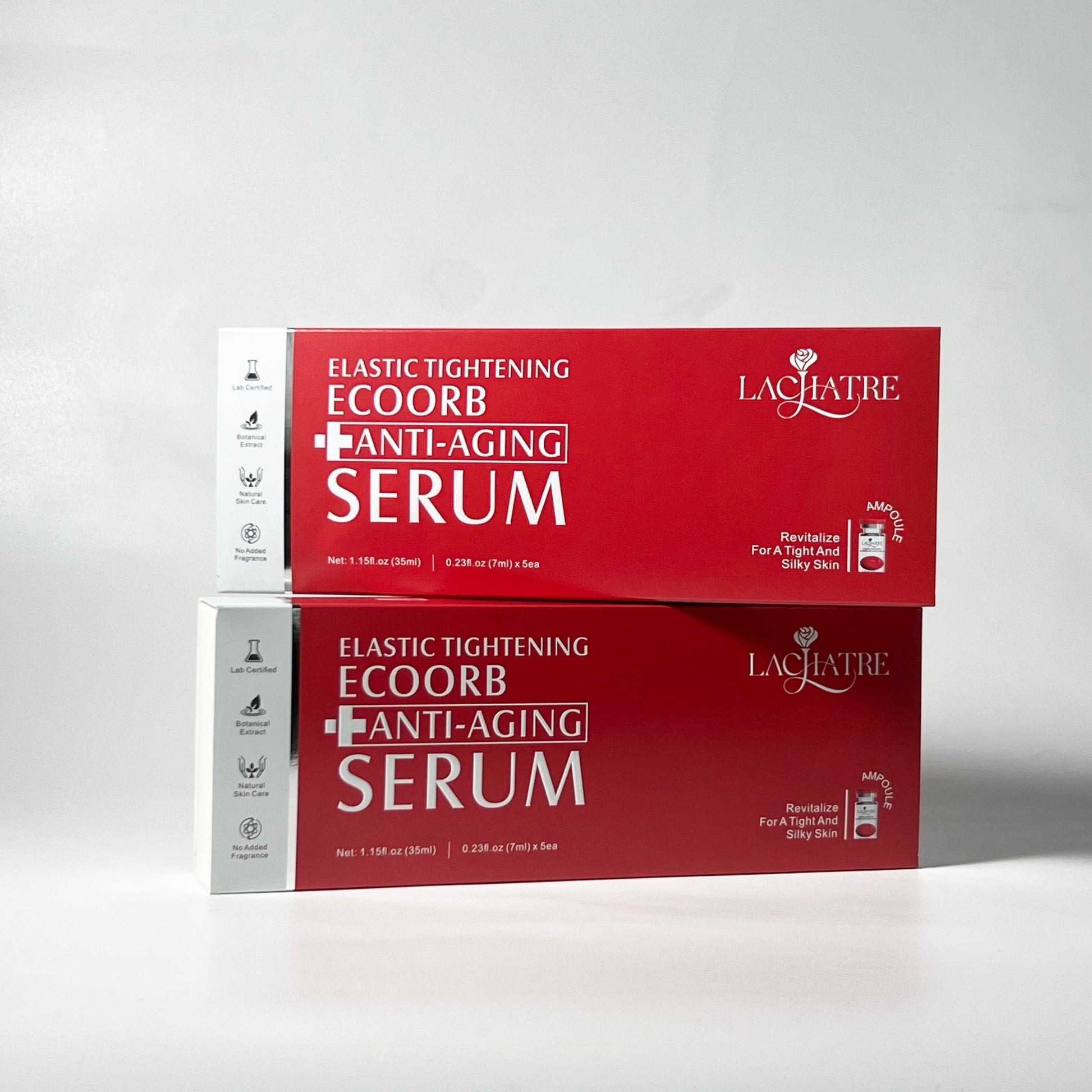 Red Elastic Tightening EcoOrb Anti - aging Serum | ClairSheild® NMST | For Mature Skin - LACHATREAnti - aging Serum