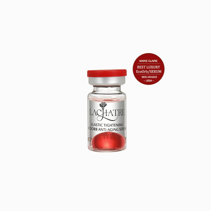 Red Elastic Tightening EcoOrb Anti - aging Serum | ClairSheild® NMST Tech | For Mature Skin - LACHATREAnti - aging Serum