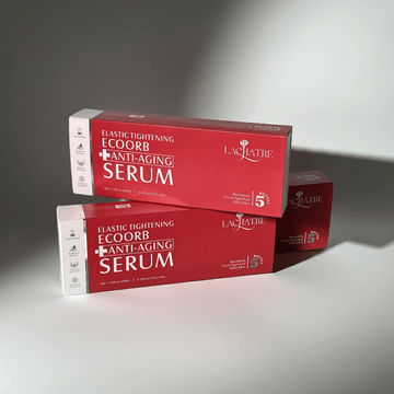 Red Elastic Tightening EcoOrb Anti - aging Serum | ClairSheild® NMST Tech | For Mature Skin - LACHATREAnti - aging Serum